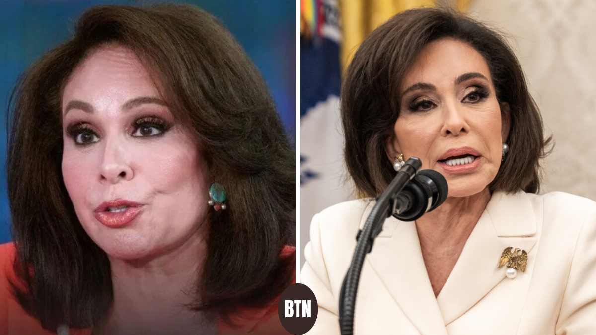 judge jeanine left eye