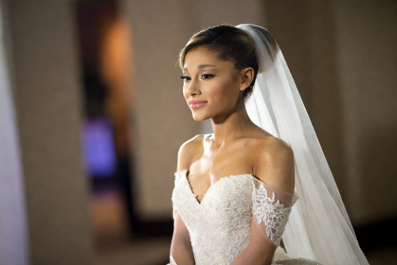 Ariana Grande wedding dress