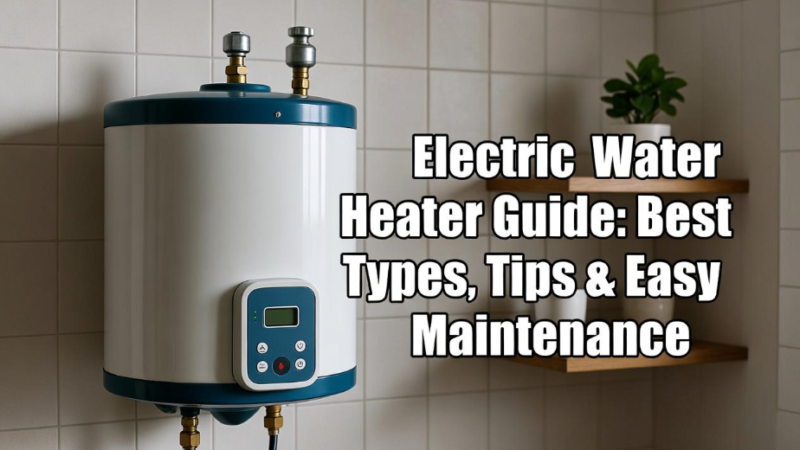 Electric Water Heater Guide: Best Types, Tips & Easy Maintenance