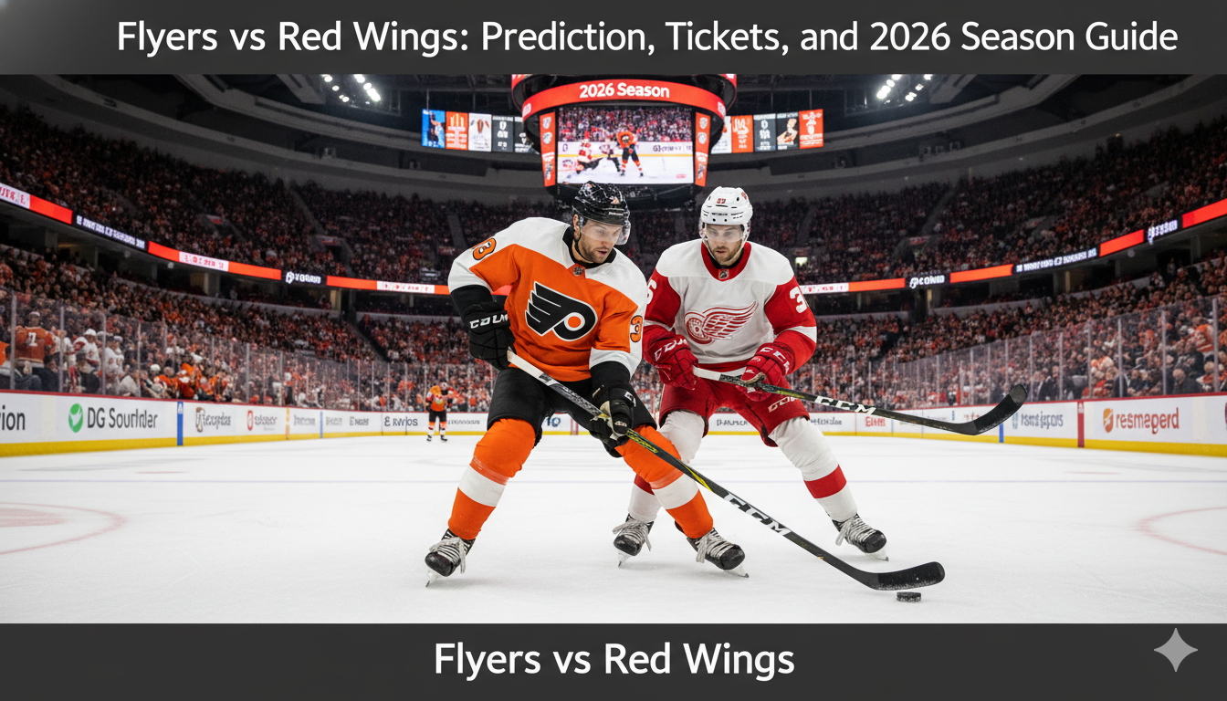 Flyers vs Red Wings