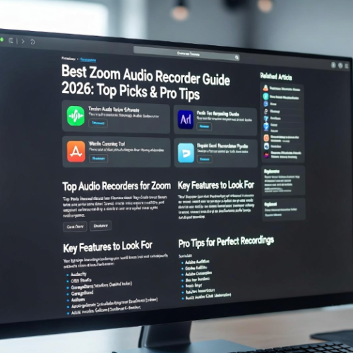 zoom audio recorder