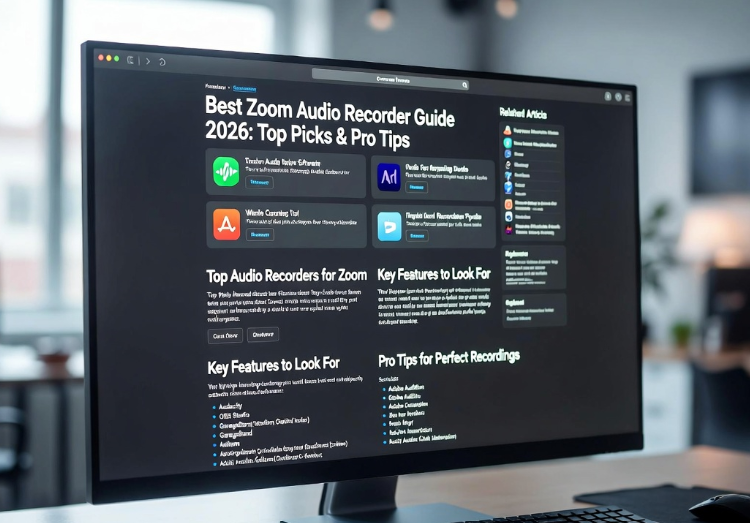 zoom audio recorder