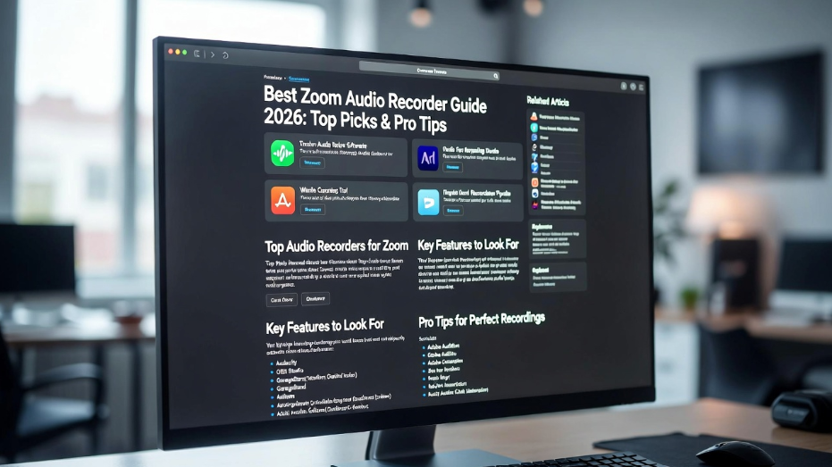 zoom audio recorder