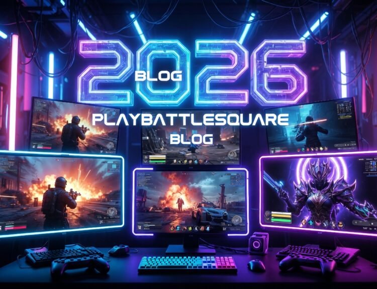 Playing games on blog playbattlesquare