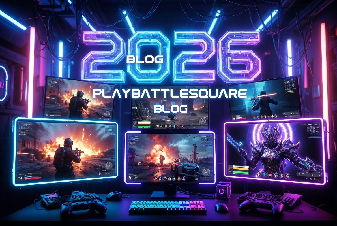 Playing games on blog playbattlesquare