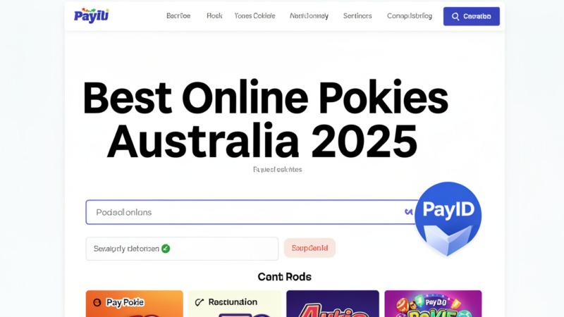 Best Online Pokies Australia 2025: Top Real Money Sites & PayID Guide