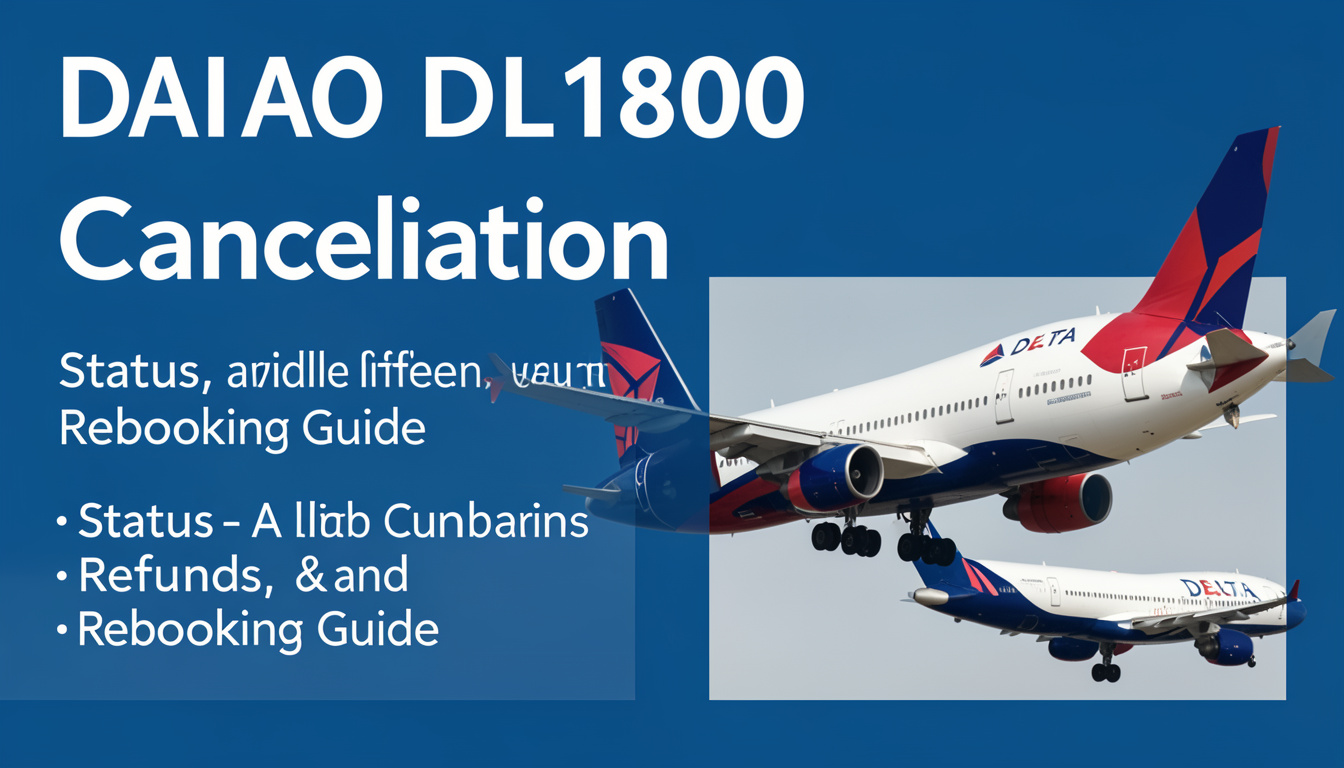 delta flight dl1800 cancellation