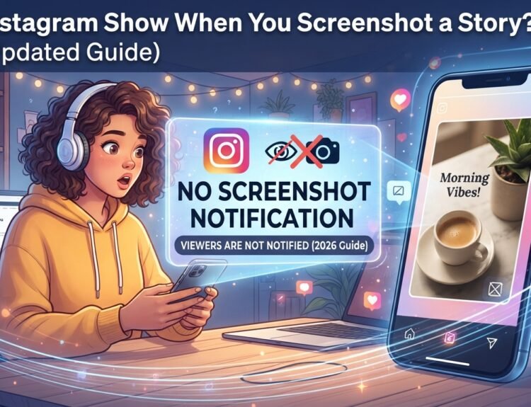 Does instagram show when you screenshot a story