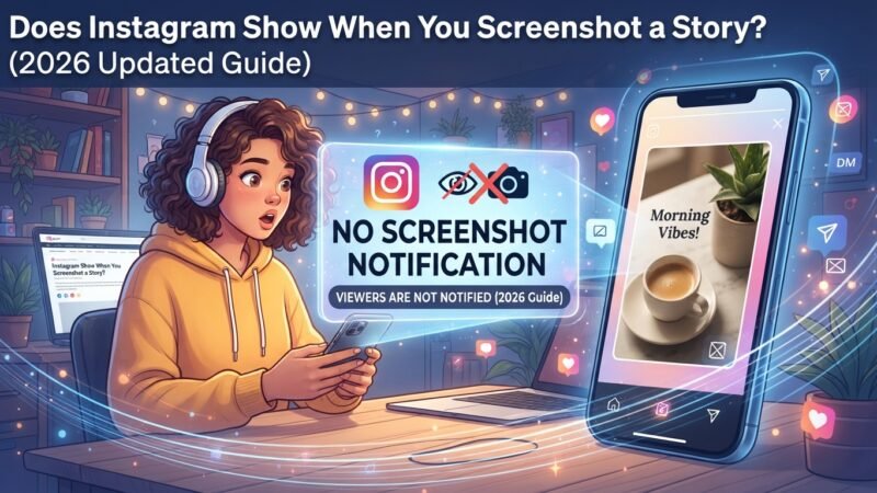 Does Instagram Show When You Screenshot a Story? (2026 Updated Guide)